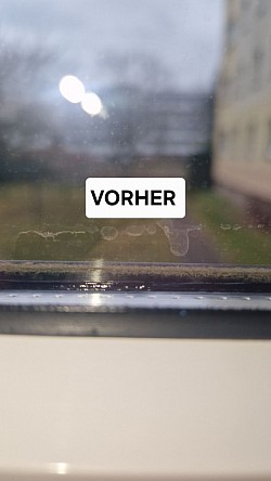 Dreckiges Fenster